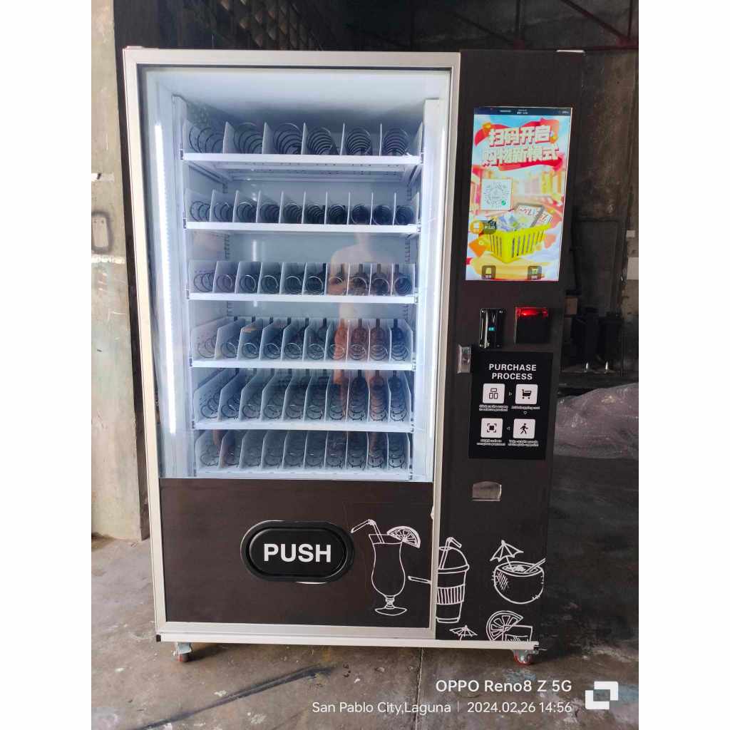 VENDING MACHINE WITH COOLING FUNCTION & BILL ACCEPTOR | Shopee Philippines