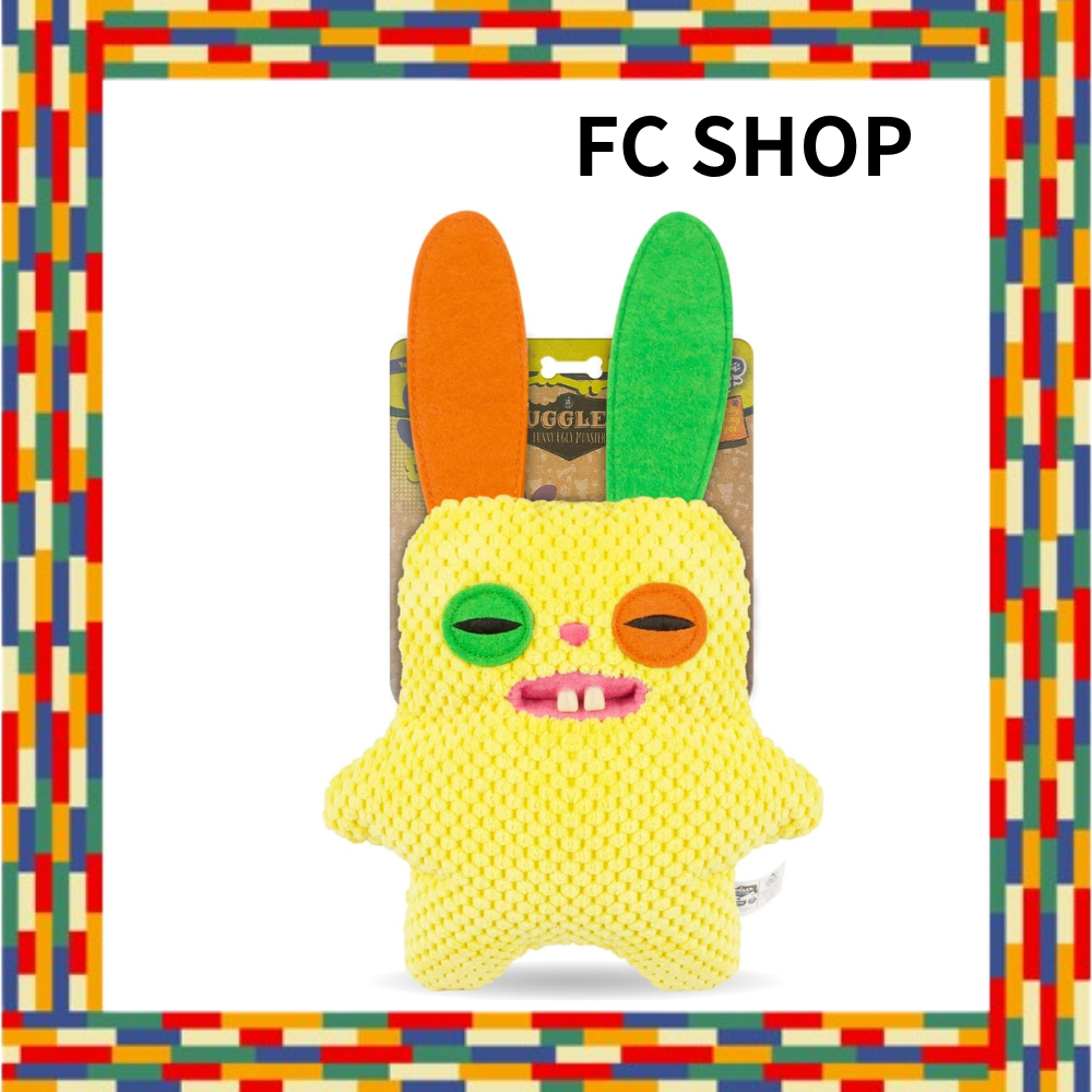 Fuggler Rabbit Yellow Dog Toy with Sounds, Authentic | Shopee Philippines