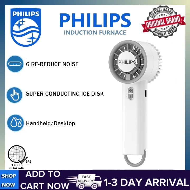 Philips Handheld Fan portable electric fan Mini Fan Rechargeable ...