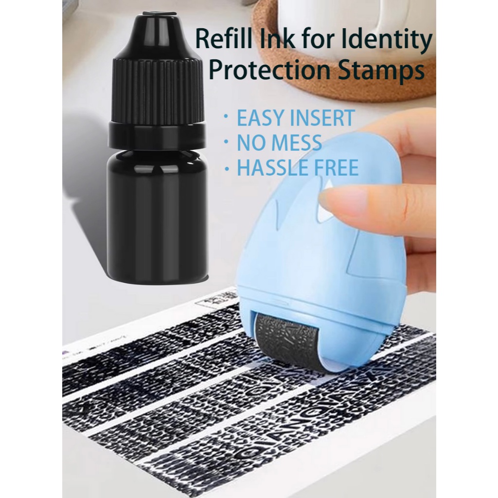 Ink Refills for Identity Theft Protection Roller StampsInk Security ...
