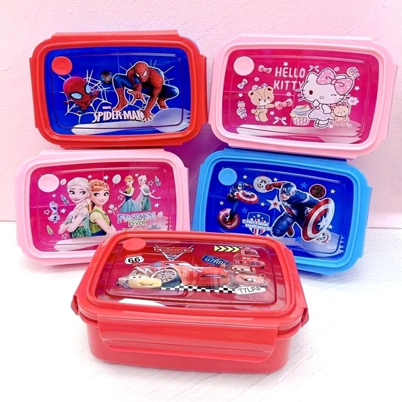 My Little Pony Lunch Box Character Lunchbox Cars McQueen Spiderman ...