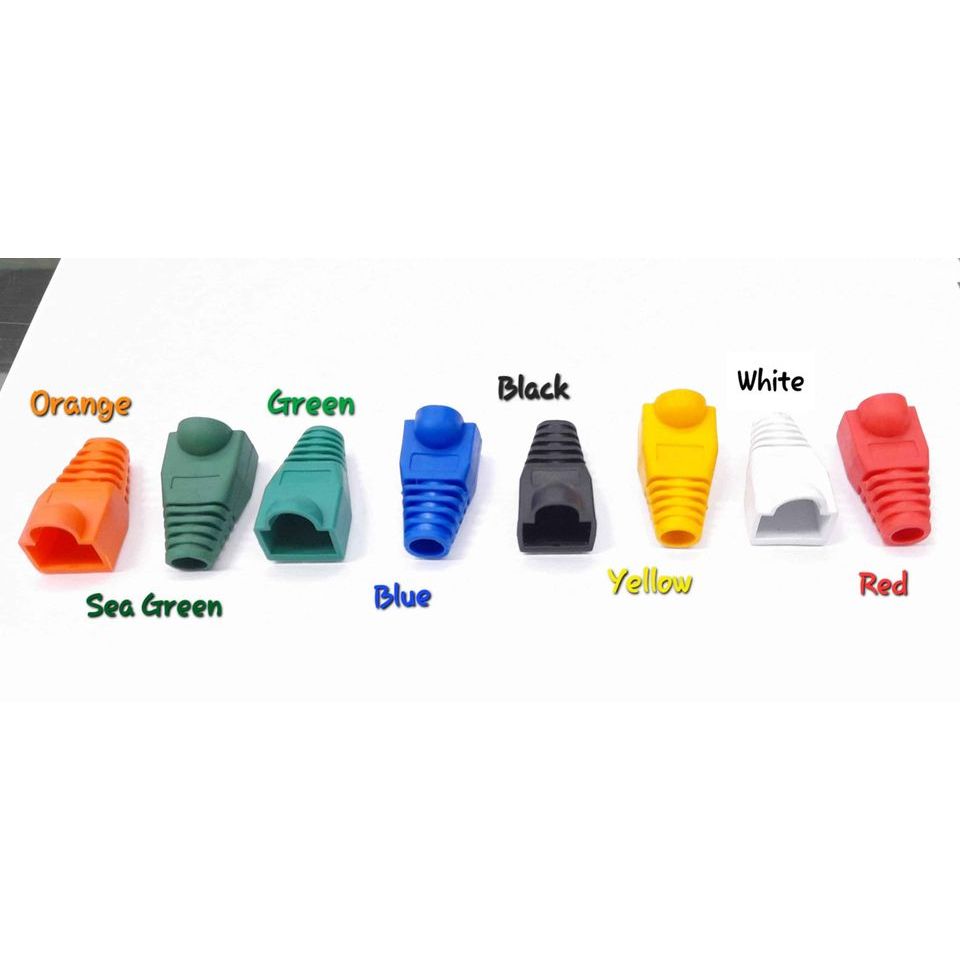 RJ45 RUBBER BOOTS (RANDOM) | Shopee Philippines