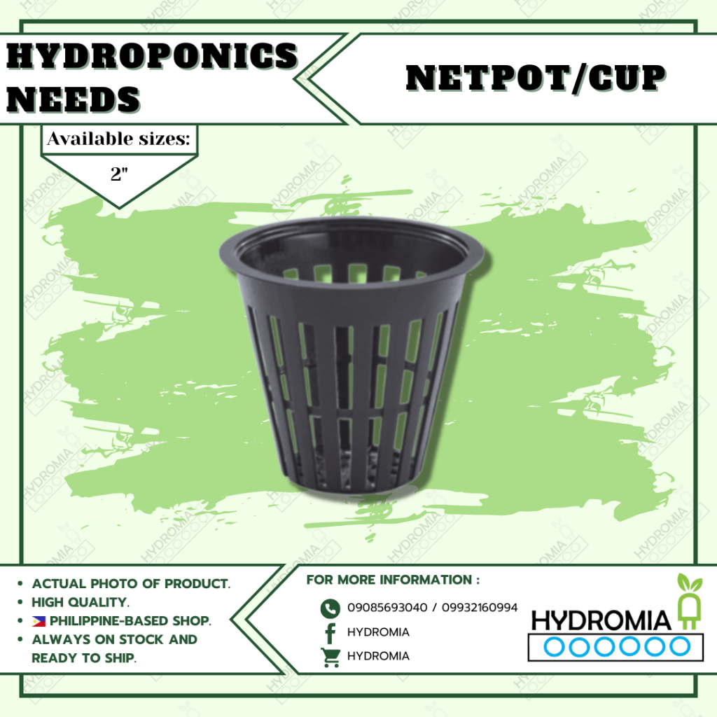 2 INCHES NETPOT FOR HYDROPONICS SOLD PER 50 PIECES | Shopee Philippines