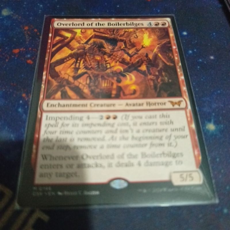 Overlord of the Boilerbilges mtg card Shopee Philippines