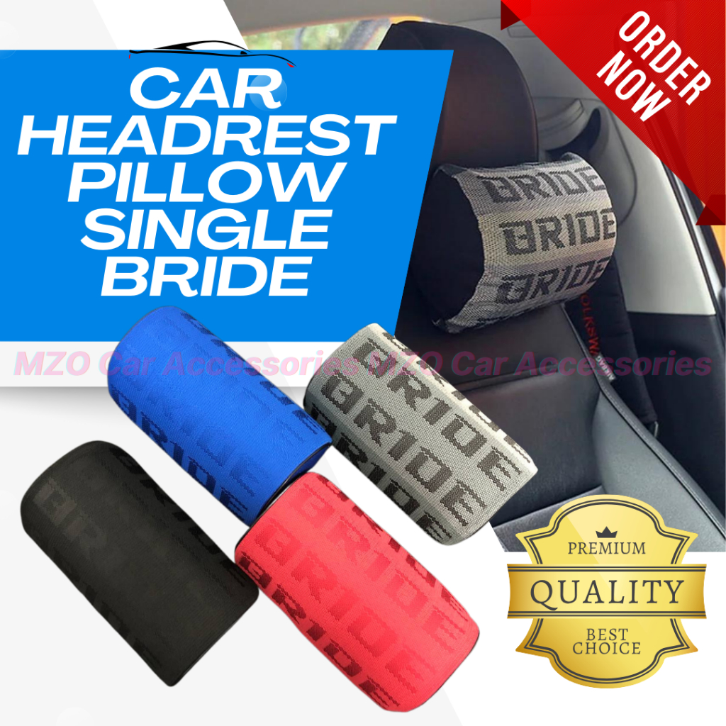 Universal BRIDE Fabric Headrest High Quality Pillow Supports Neck Rest ...