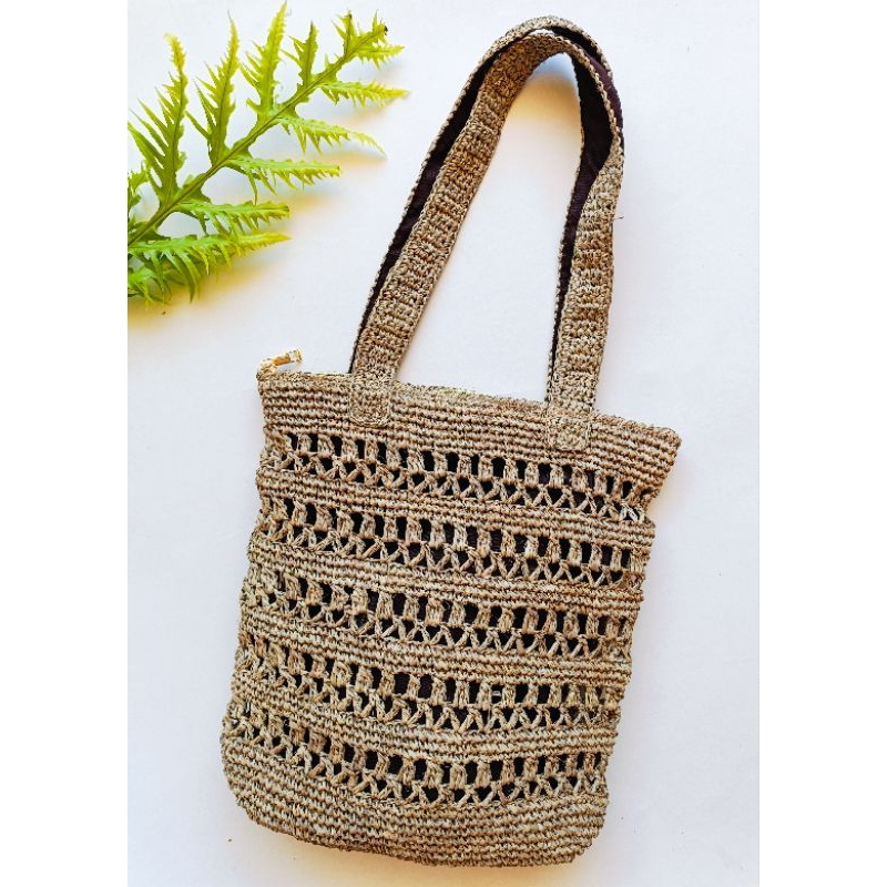 Maria raffia tote bag - Native Bags - Raffia Bag | Shopee Philippines