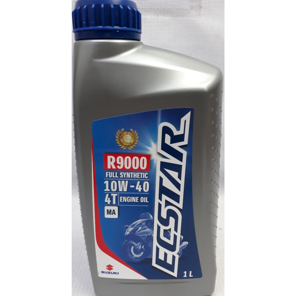 Suzuki Genuine Oil ECSTAR R9000 API SL1L SAE 10W-40 Suzuki Genuine Oil ...
