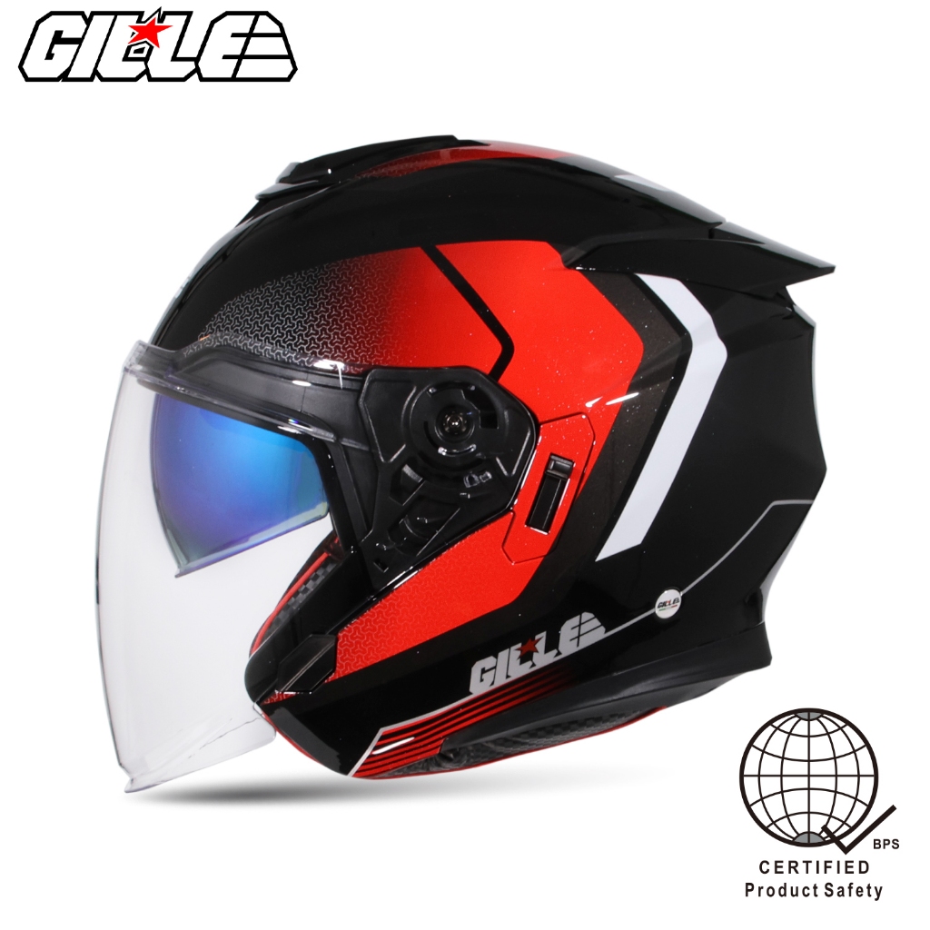 Motorcycle Helm Zeus Modular Zs 3500 ZEUS ZS-3500 Hexagon Carbon