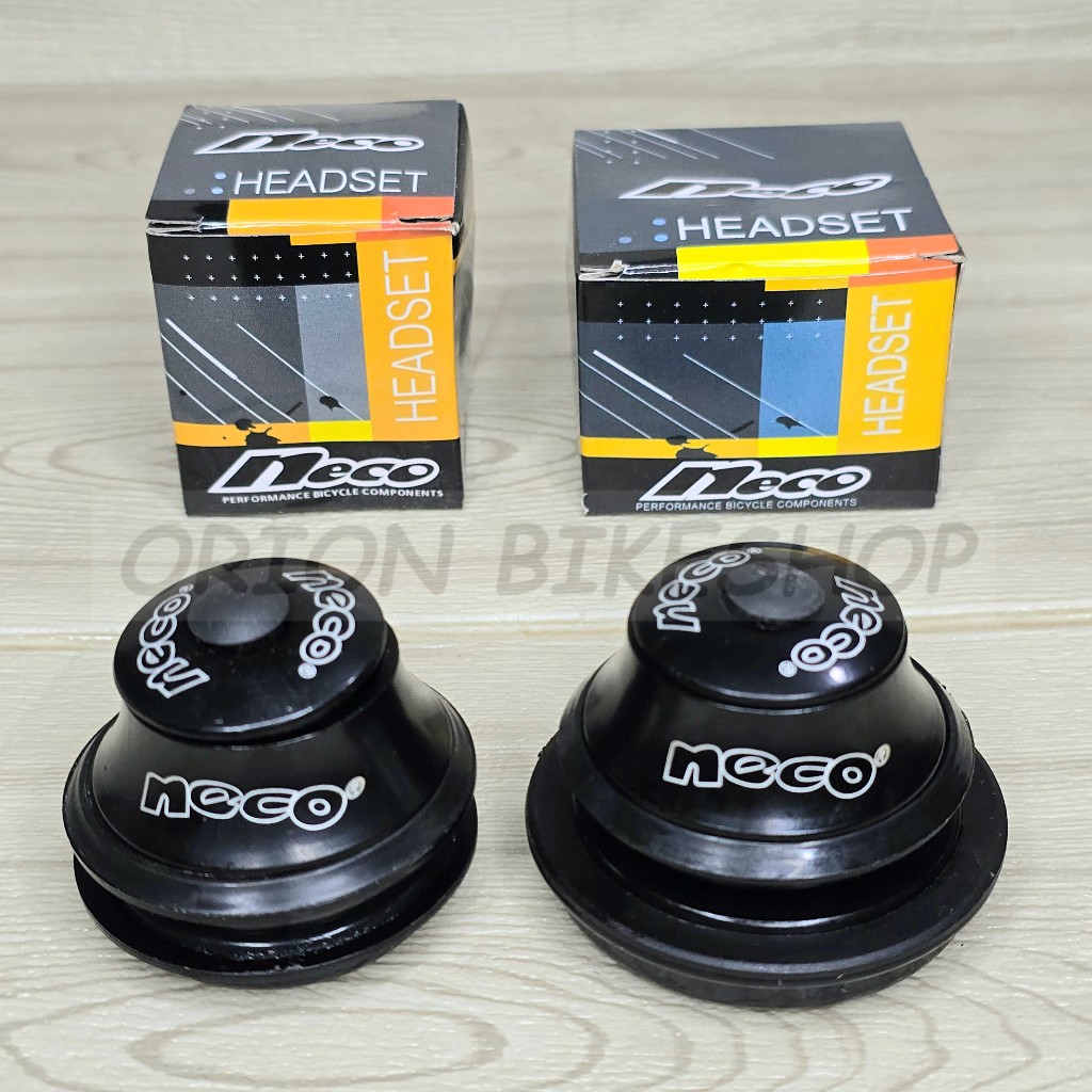 Neco Headset Ball Bearing Bike Head Set MTB Non Tapered Oversize 44mm 55mm