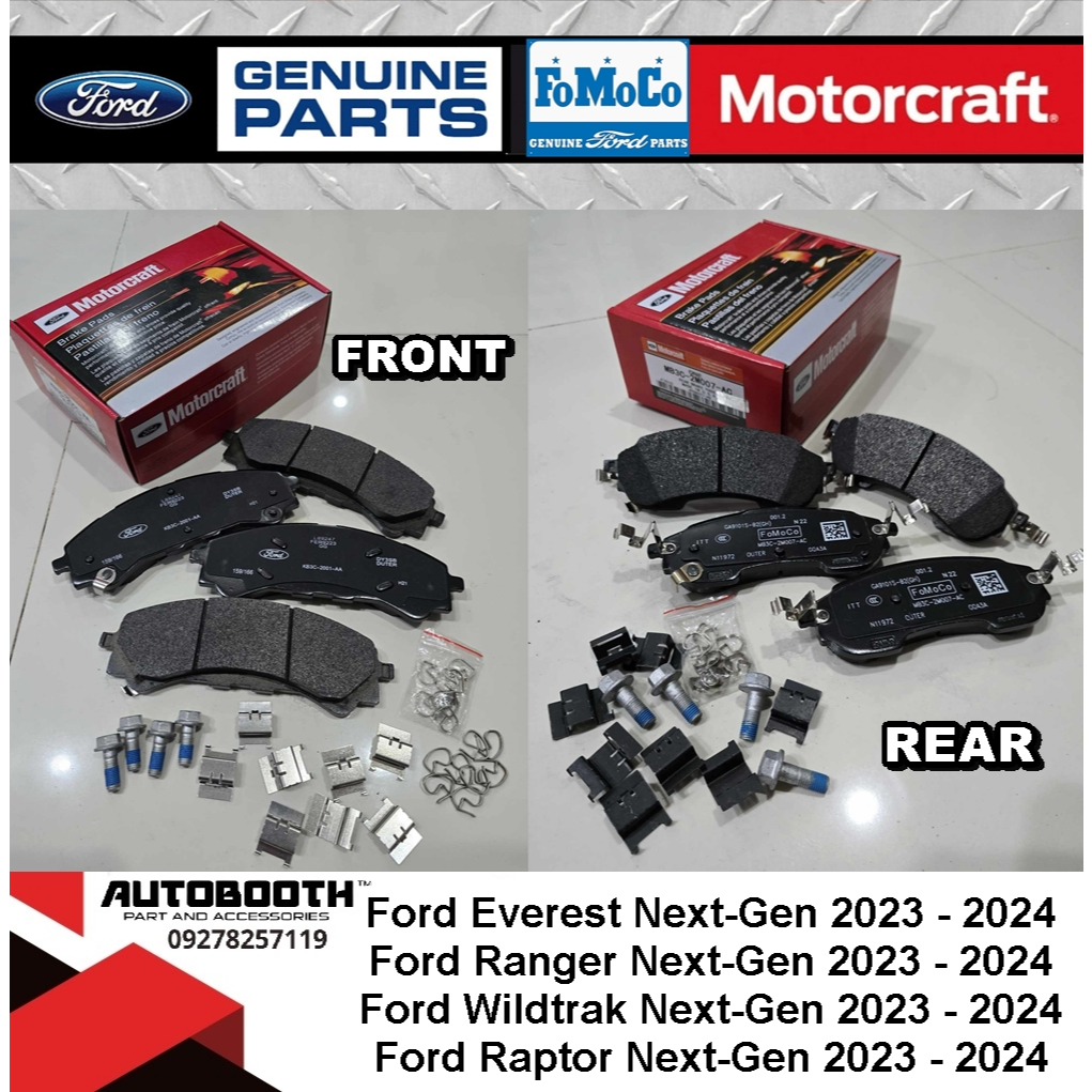 EBC ED93141 EBC 2022+ Ford Bronco Raptor 3.0T Extra Duty Front Brake Pads