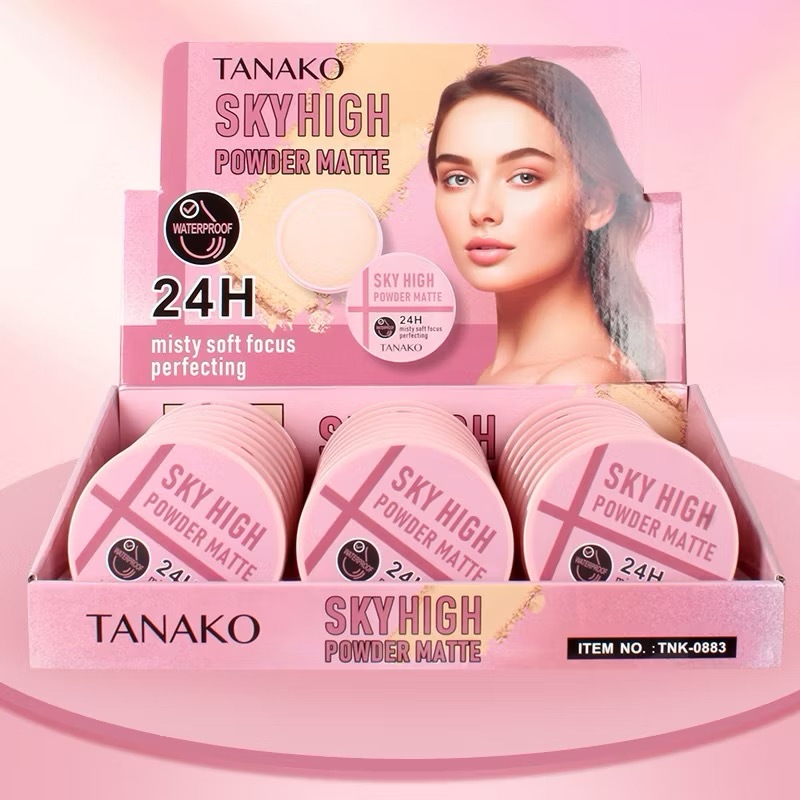 TANAKO Sky High Matte Face Powder Oil Control Matte Setting Powder Long ...