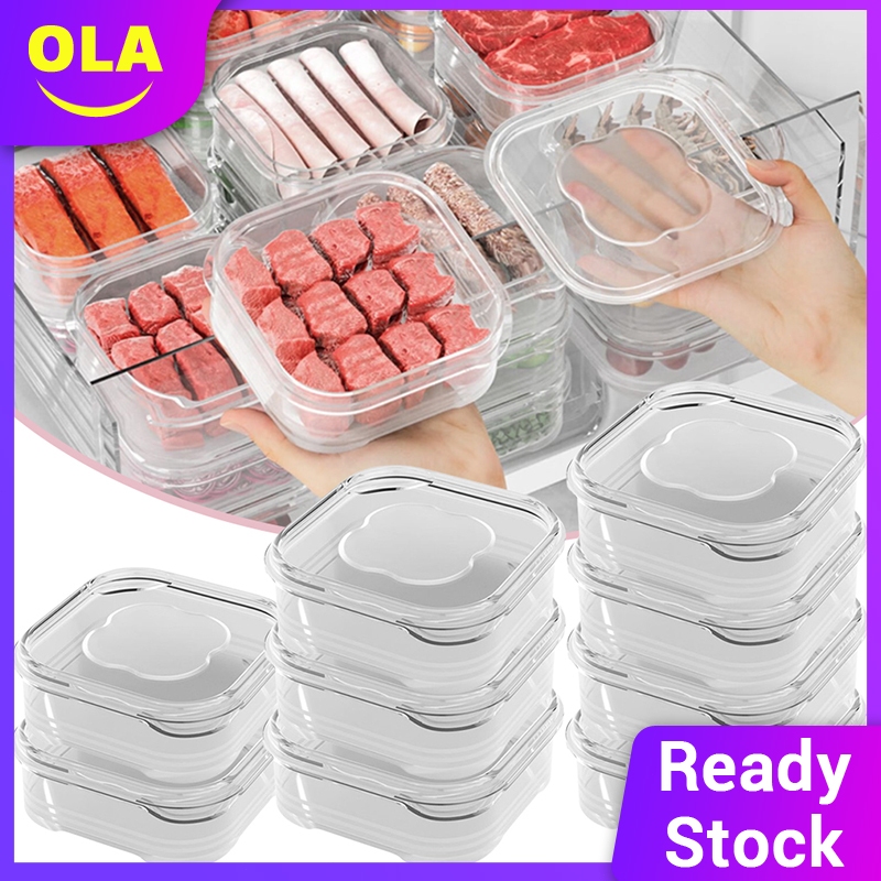 350ML Sealed Fresh Box with Lid Refrigerator Freezer Food Container ...