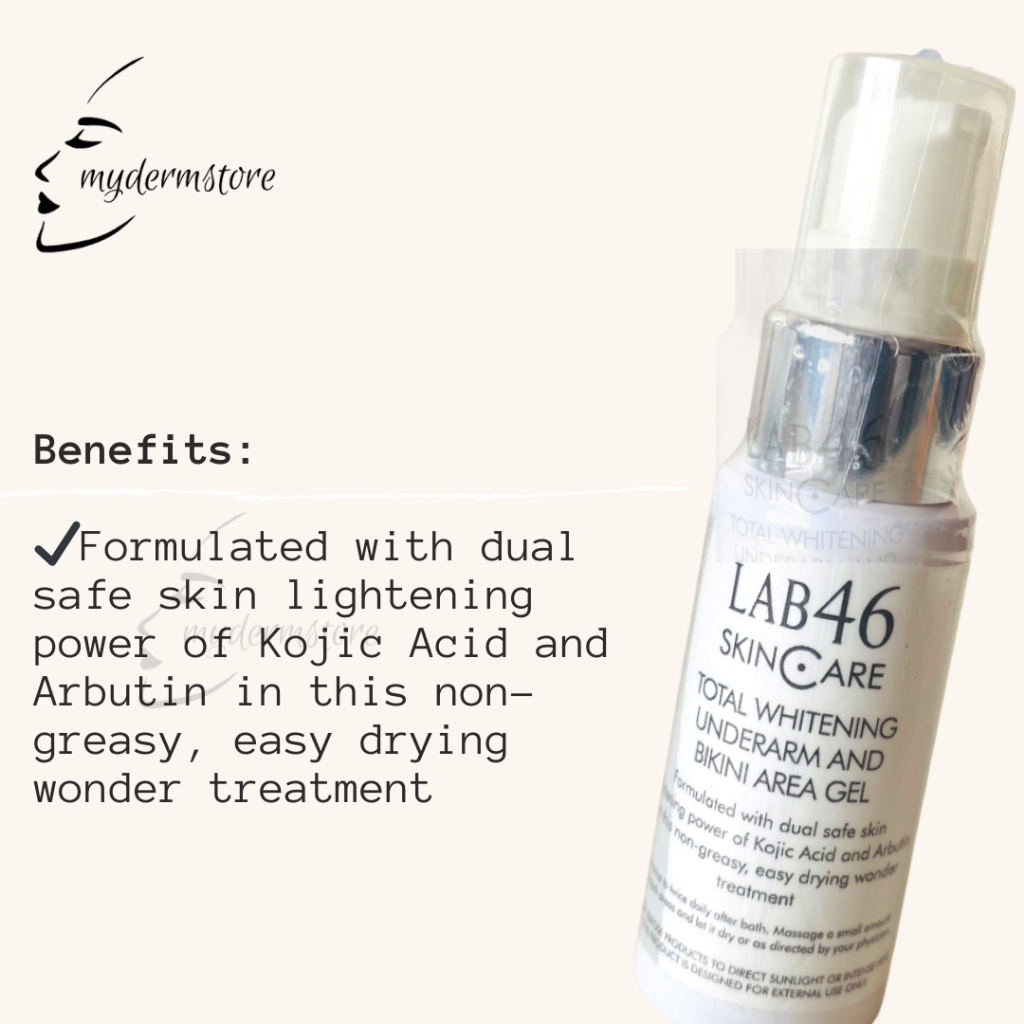 Lab46 Lab 46 Total Whitening Bikini Gel 30ml | Deo Spray 50ml | Deo ...