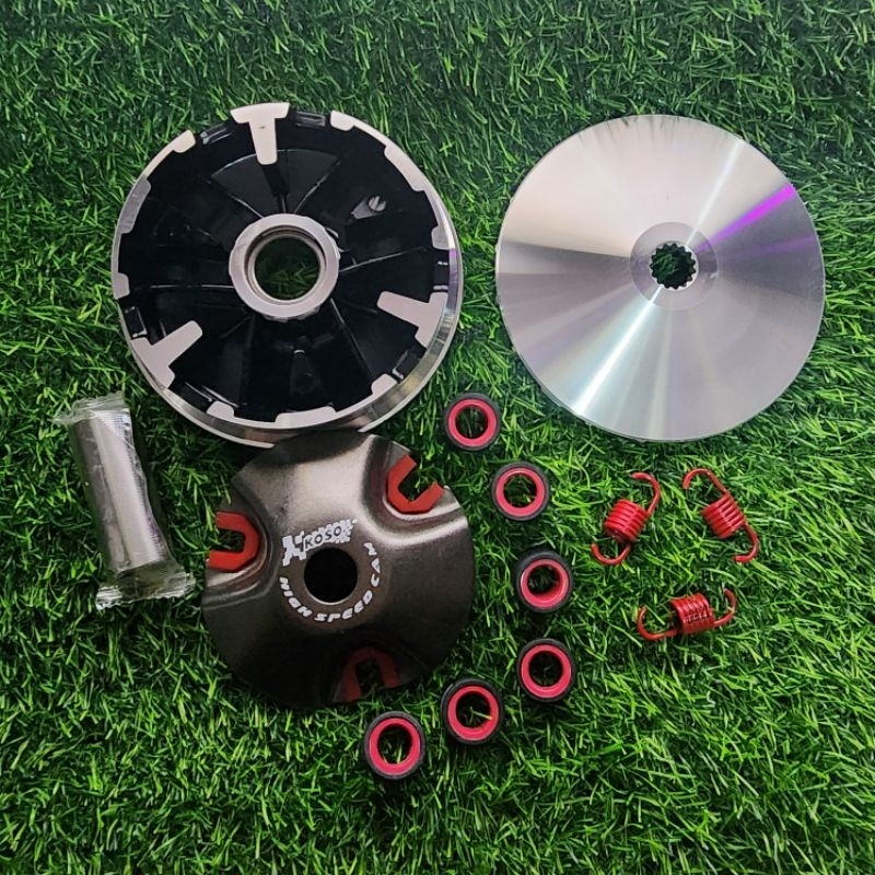 Mio Mx 125, Mxi racing 13.5 pulley set with drive face, bola and clutch ...