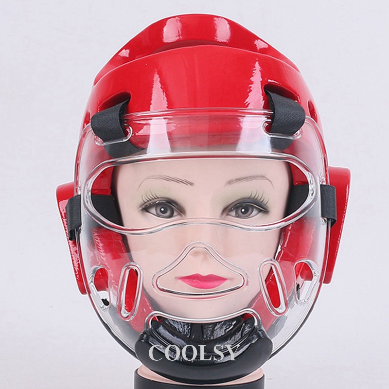 Sanda Fighting Protection Detachable Equipment Transparent Helmet ...