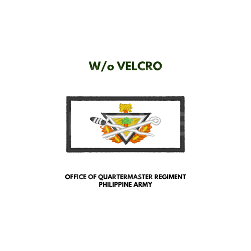 OFFICE OF THE QUARTERMASTER PHILIPPINE ARMY PATCHES | Shopee Philippines