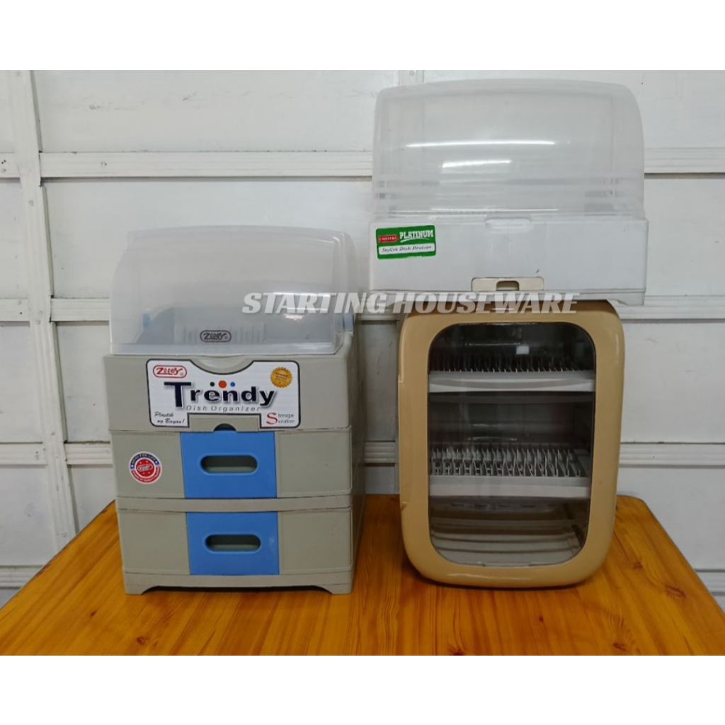 ZOOEY DISH DRAINER/UNI-LUCKY DISH DRAINER WITH COVER DUST-PROOF/INSECT ...