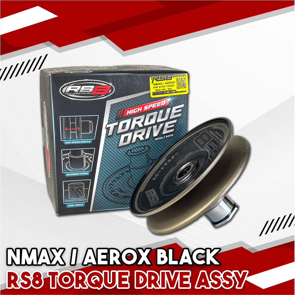 RS8 TORQUE DRIVE ASSY FOR M3/NMAX/CLICK 125|150 | Shopee Philippines