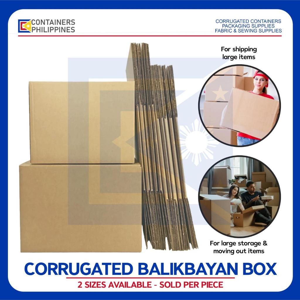 CONTAINERS.PH (Sold Per Piece) Corrugated Balikbayan Box RSC Box large ...