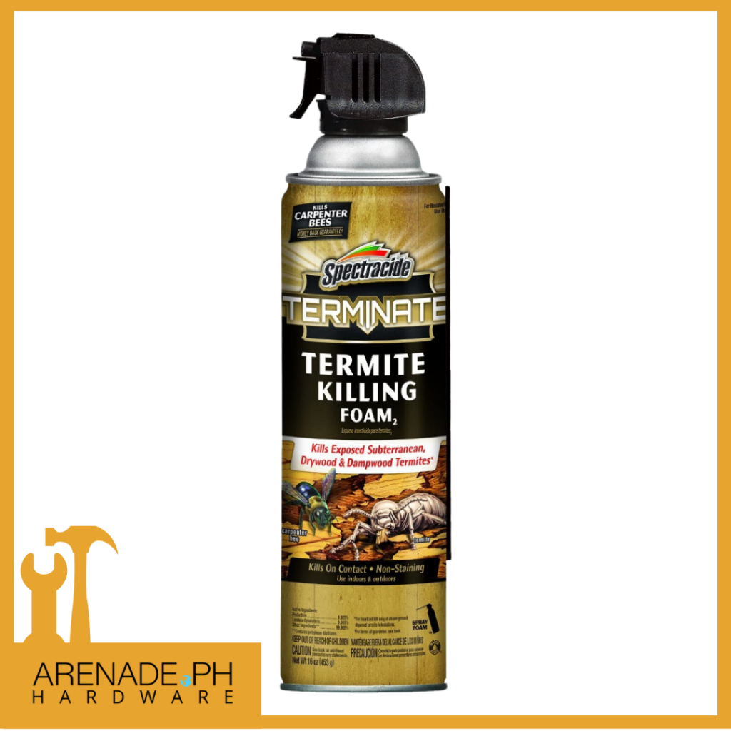 Spectracide Terminate Termite Killing Foam, Drywood and Dampwood ...