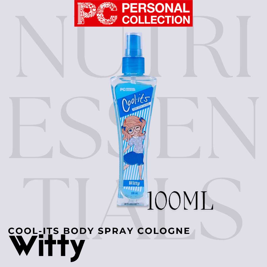 Personal Collection Cool-its Body Spray Cologne Witty 100ml | Shopee ...