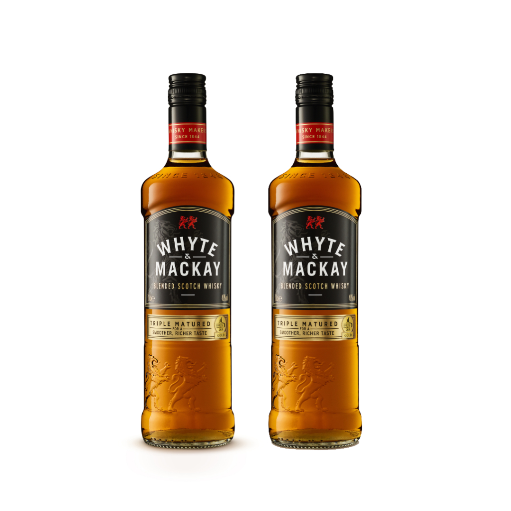Whyte and Mackay Triple Matured 700ml bundle of 2 | Shopee Philippines