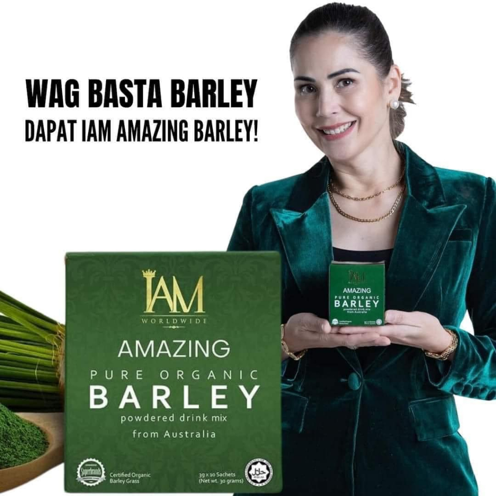 【Buy 2 take 1】IAM WORLDWIDE amazing pure organic barley | Shopee ...
