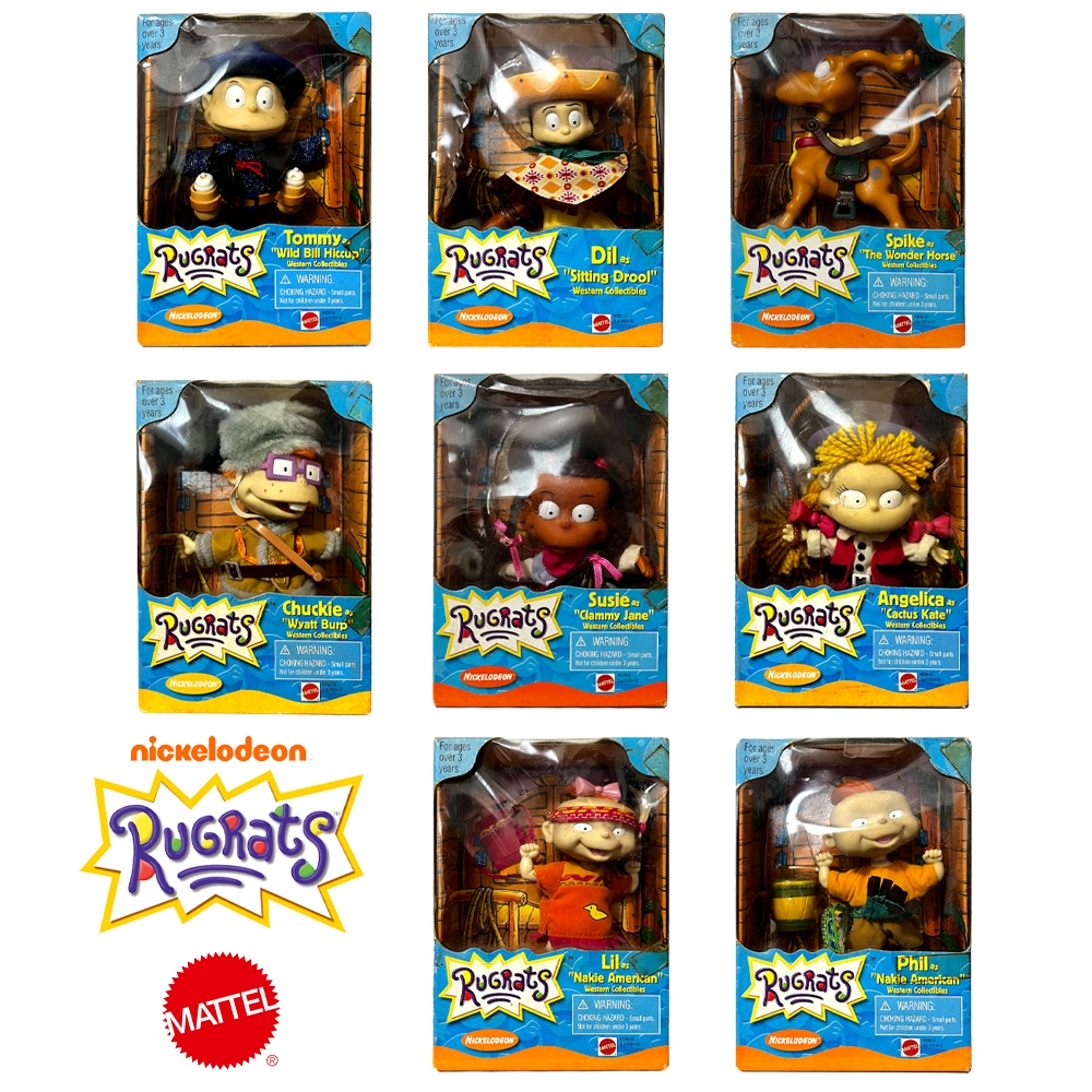 Rugrats Western Set of 8, Rugrats by Mattel 1999 | Shopee Philippines