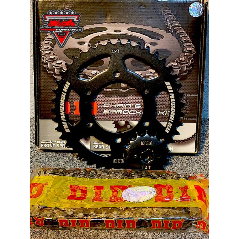 KAWASAKI BARAKO 175 SPROCKET CHAIN SET | Kawasaki Barako 175 Sprocket ...
