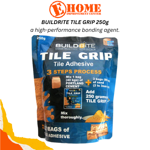 BUILDRITE TILE GRIP 250g Tile adhesive bonding agent | Shopee Philippines