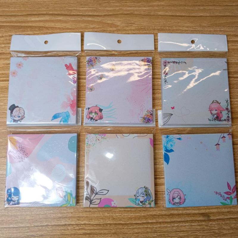 Memopad Chibi Cute Design 80 Sheets Piximprints Shopee Philippines