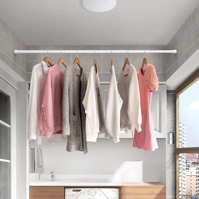 Extendable Curtain Rod Shower Curtain Rod Adjustable Rod Punchfree