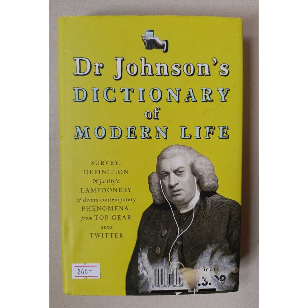 Preloved: Dr Johnson’s Dictionary of Modern Life (hardbound with ...