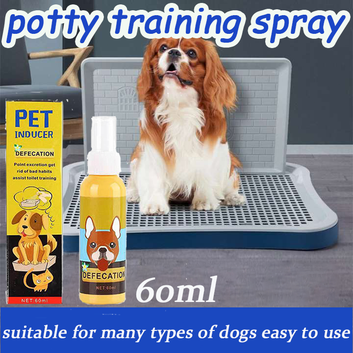 60ml pet inducer, dog toilet spray training, guided toilet training ...
