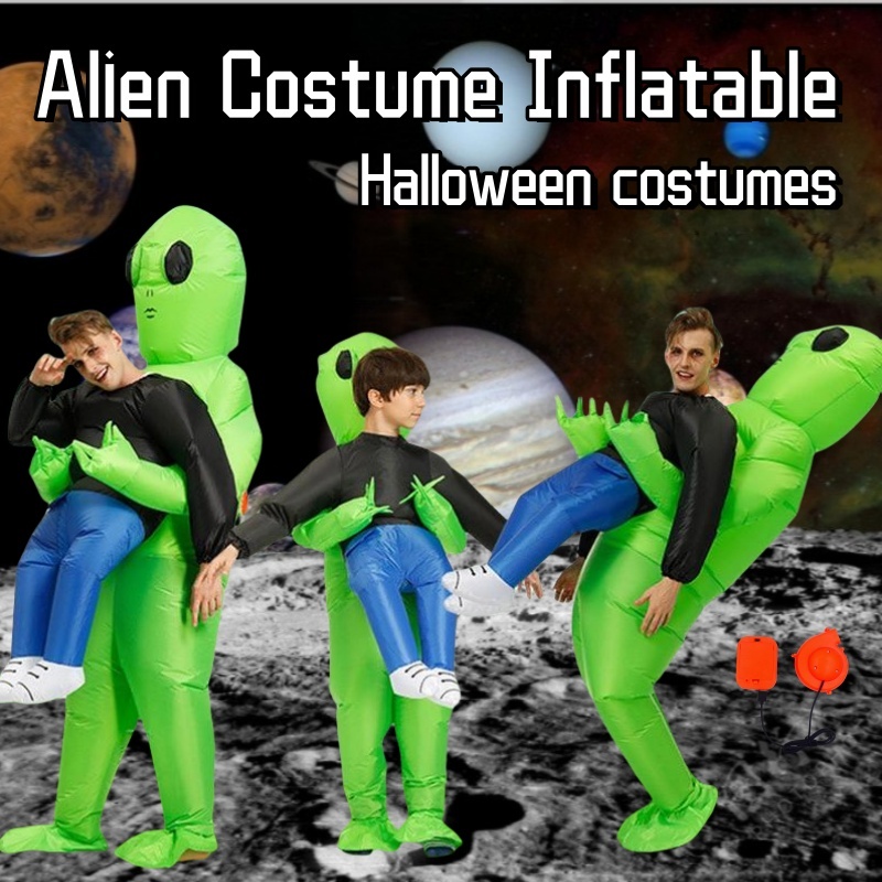 Halloween Costume Alien Clothing Inflatable Suit Adults and Kids
