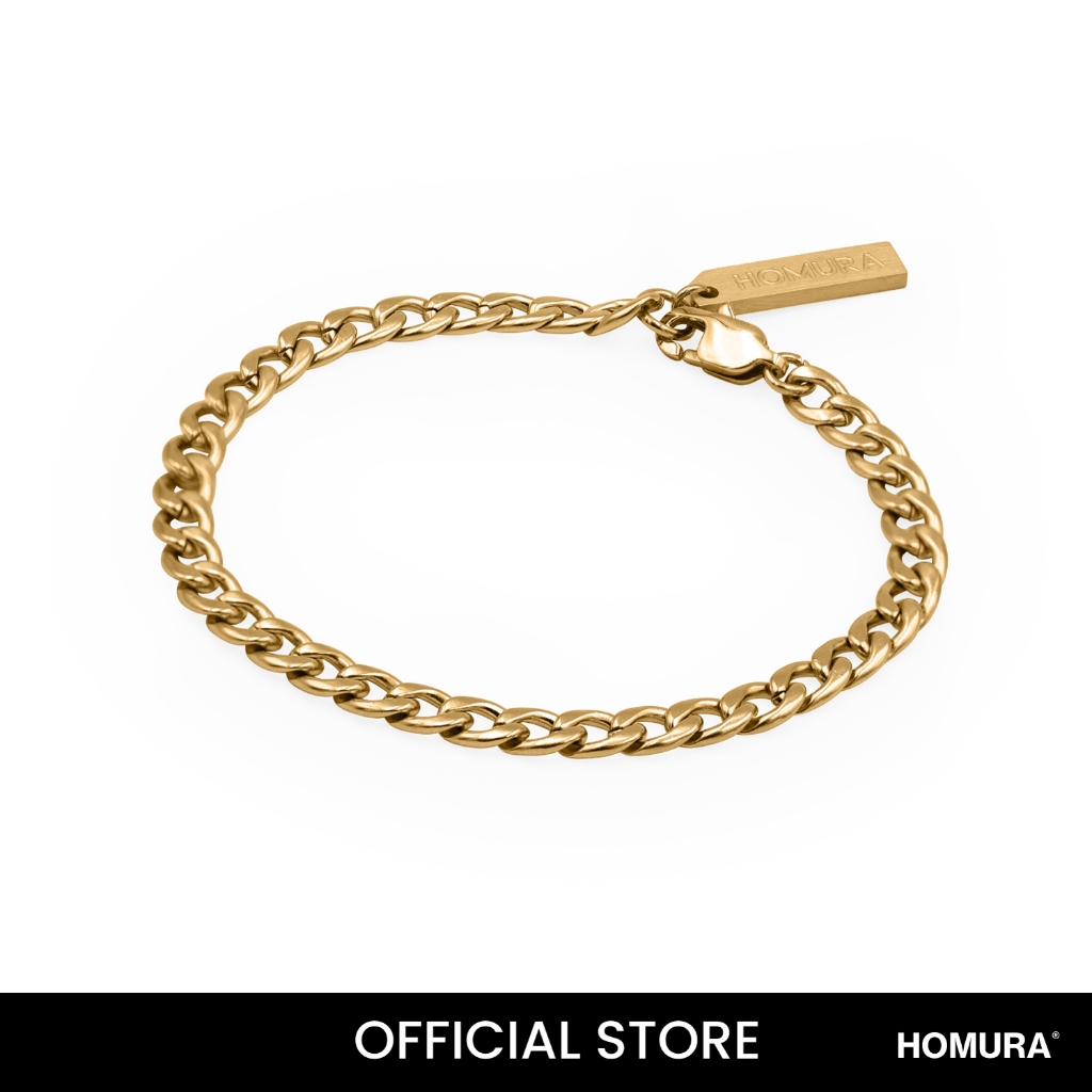 Homura Design - Opus Miami Gold Chain 5mm, Bracelet | Shopee Philippines