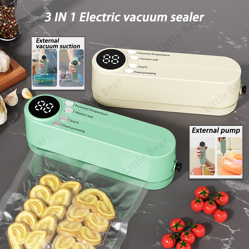 Food vacuum packaging machine household automatic vacuum sealing