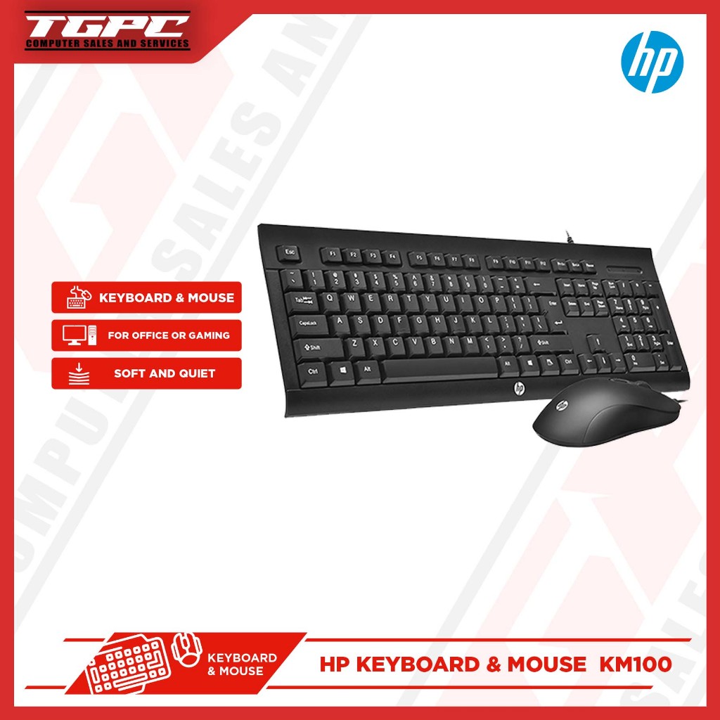 Hp Km100 Combo Teclado Y Mouse Razer HP Keyboard Mouse Combo KM100