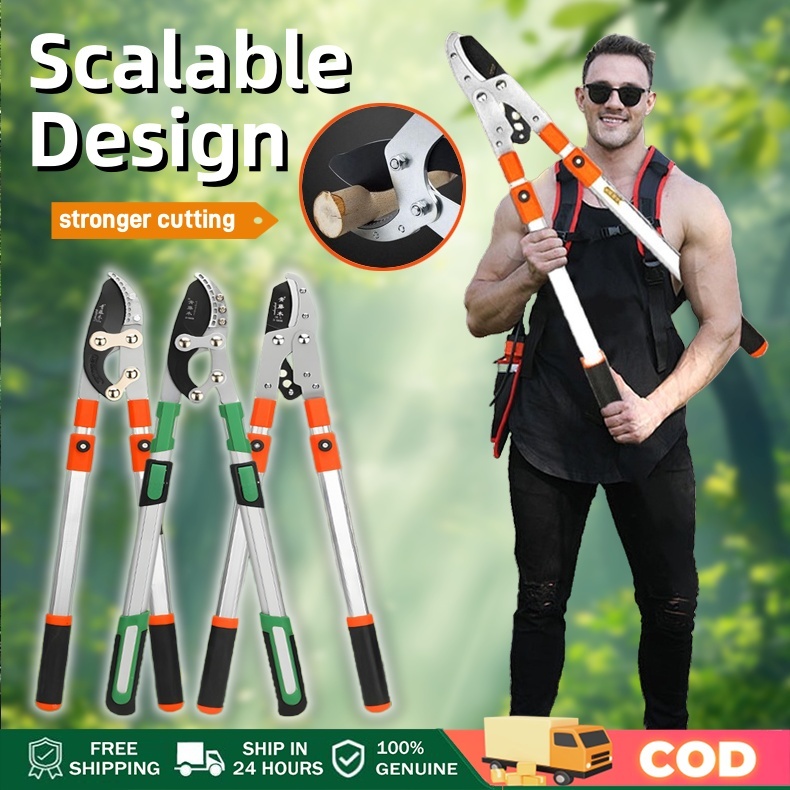 pruning shears Heavy type stainless tree plant cutter extendable ...