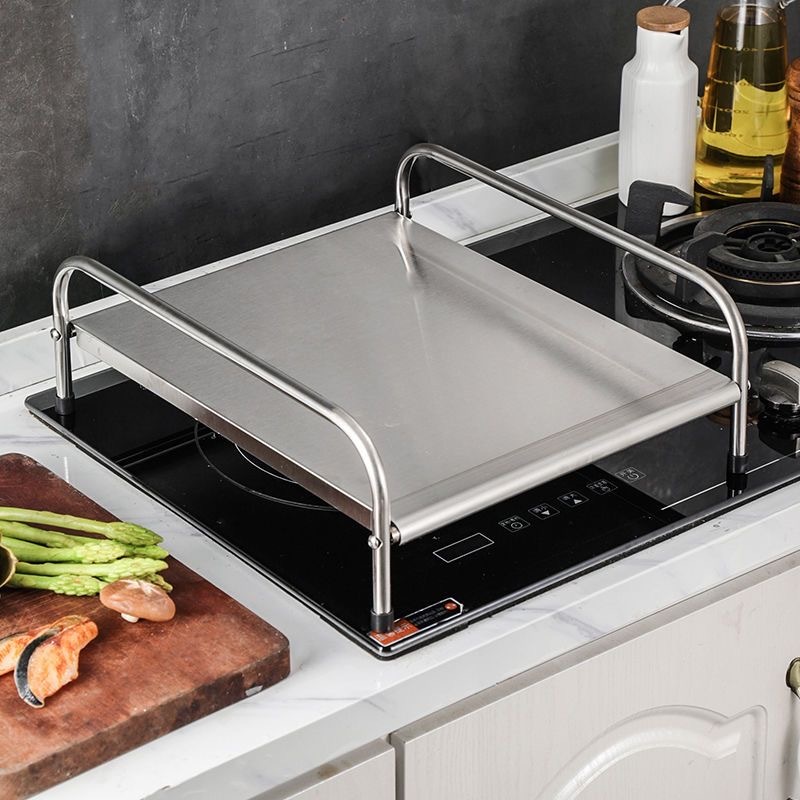 Induction Cooker Rack Iron Cooker Bracket Kitchen Organizer 40.3*30.3*8 ...