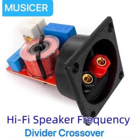 Kasun L-380C 3-Way Hi-Fi Speaker Frequency Divider Crossover Filters – 2-Piece Pair, Universal Fit