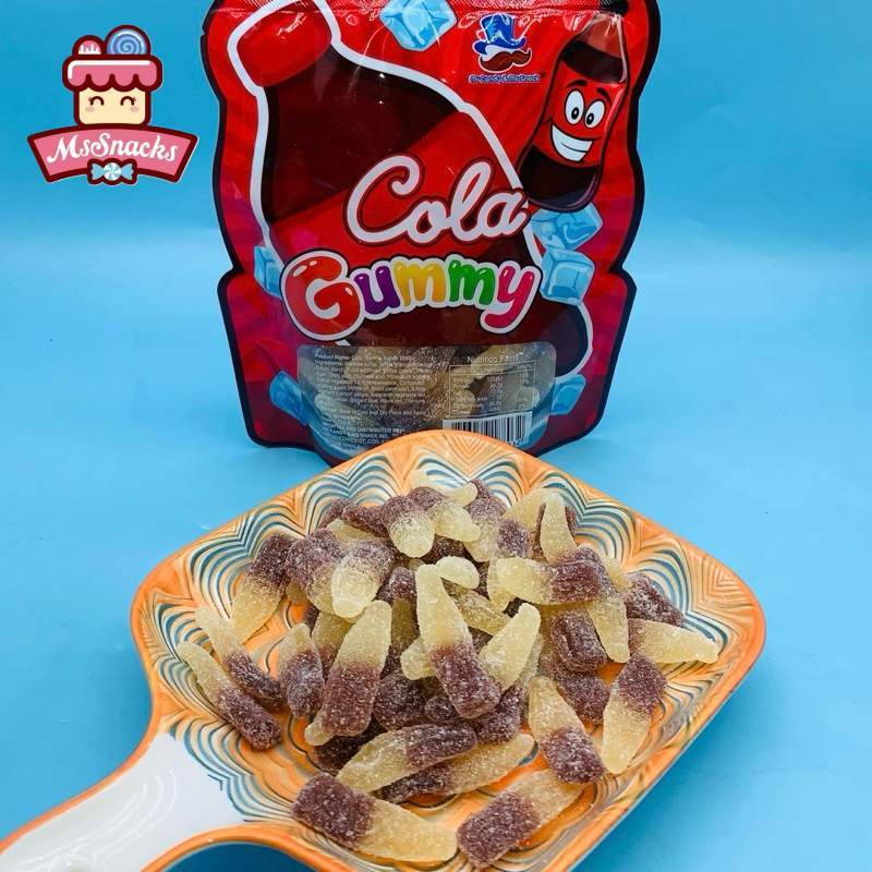 Mr candy/250g Gummy candy Cola Coke gummies fructose Candy wholesale ...