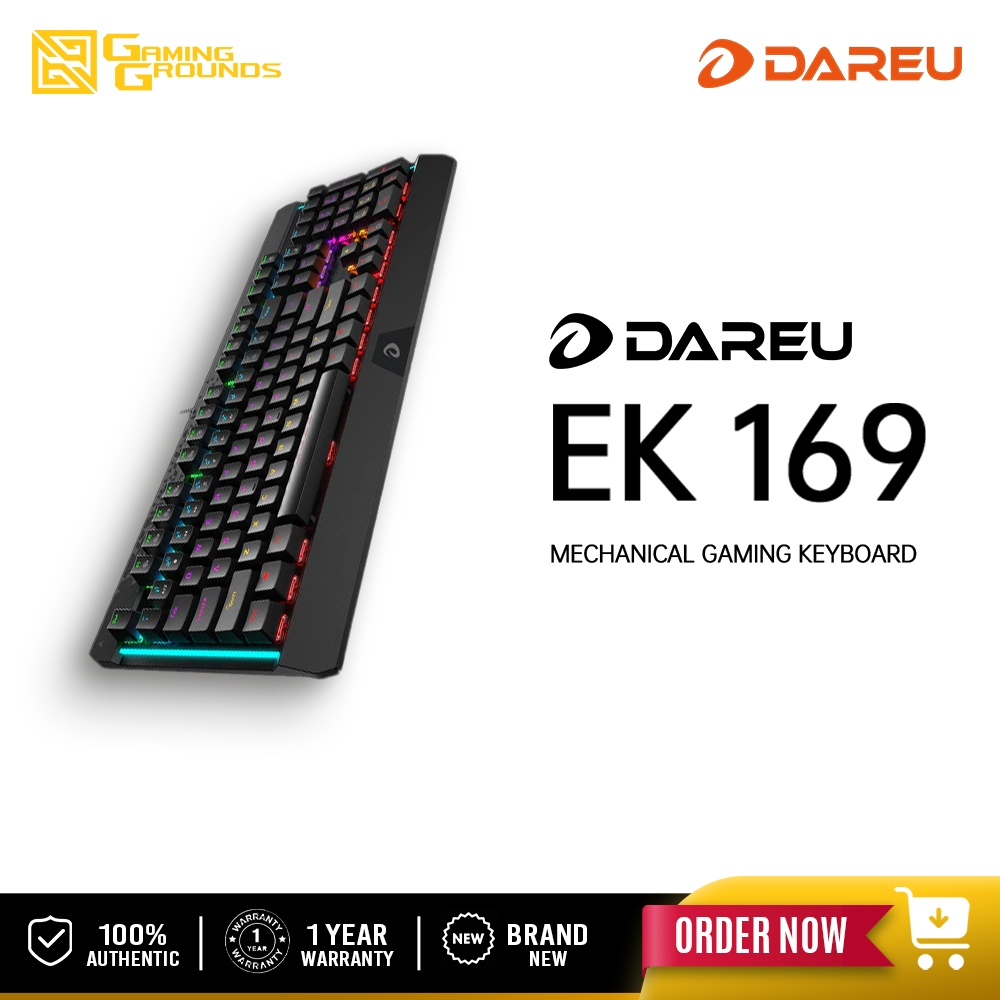 DAREU EK169 GLORY RGB MECHANICAL KEYBOARD | Shopee Philippines