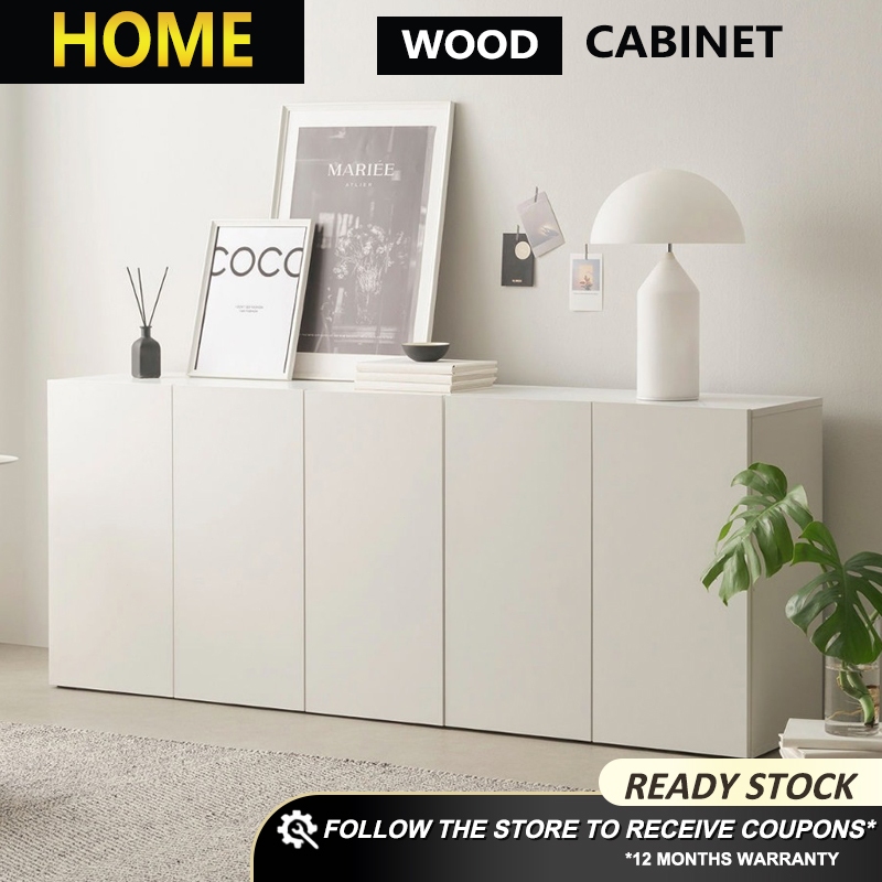 HOME FACTOR Living room entrance cabinet dining side cabinet drawer ...