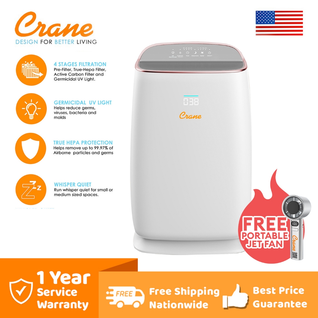 Crane true hepa discount