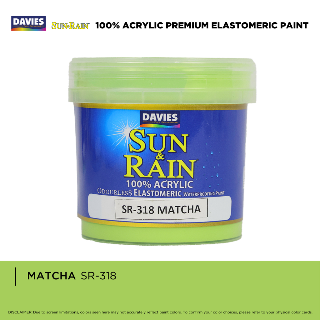 DAVIES Sun & Rain Color Pods Paint (250ml) Matcha | Shopee Philippines