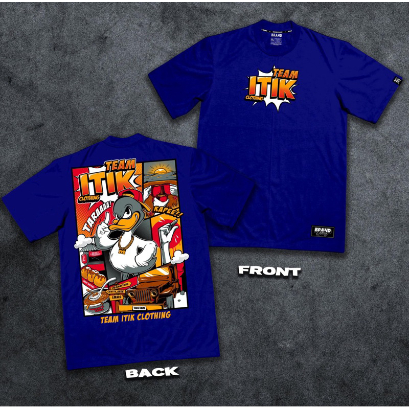 TEAM ITIK V1 ROYAL BLUE TEE | Shopee Philippines