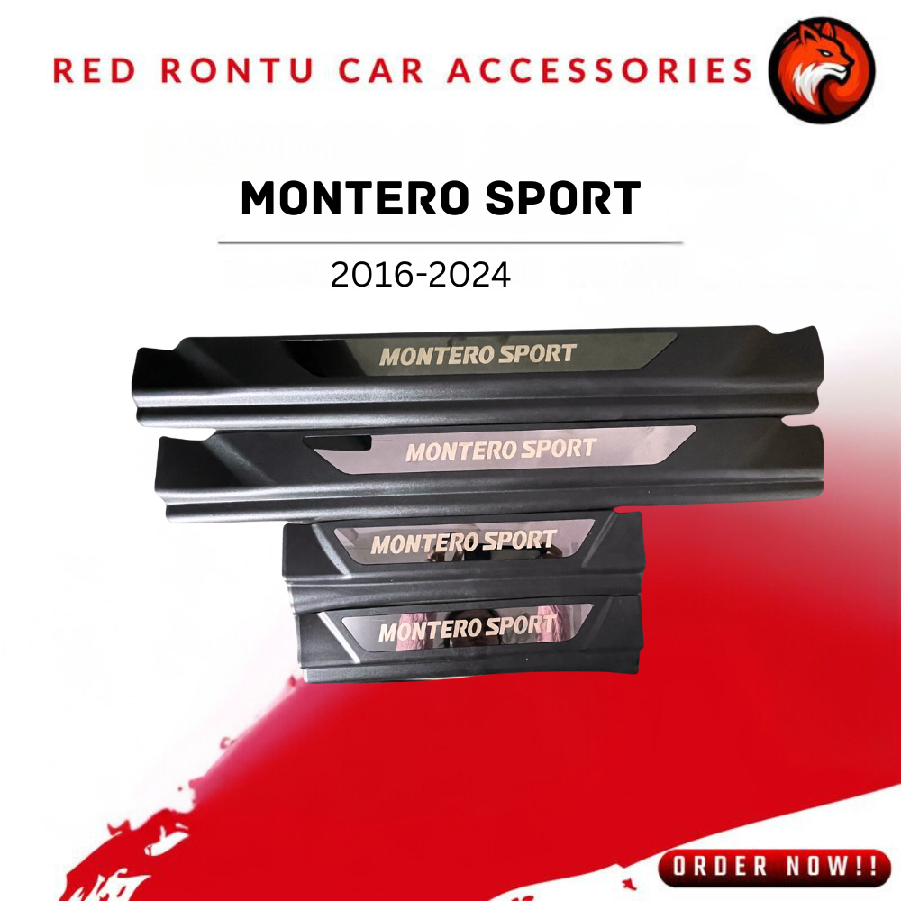 Mitsubishi Montero Sport 2016-2024 Side Step Sill / Door Sill Plate ...