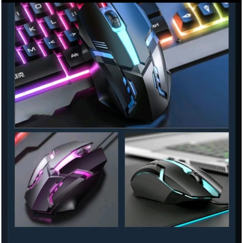USB Wired Gaming Mouse High configuration with Backlight for PC ...