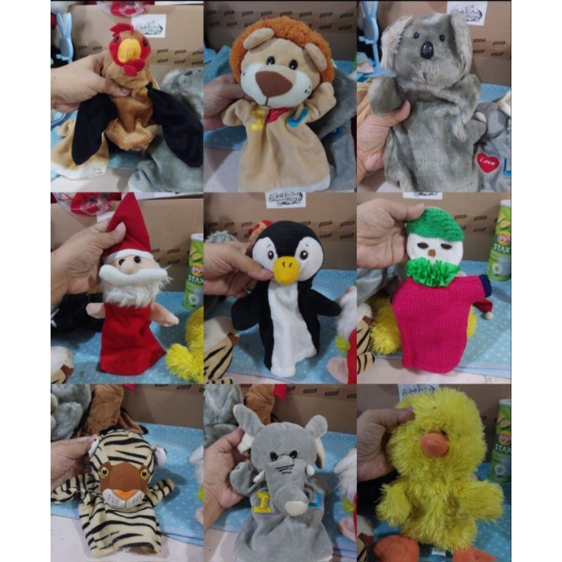 assorted puppet #4 preloved stuffed toy | Shopee Philippines